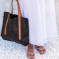 Tong cuir made in france